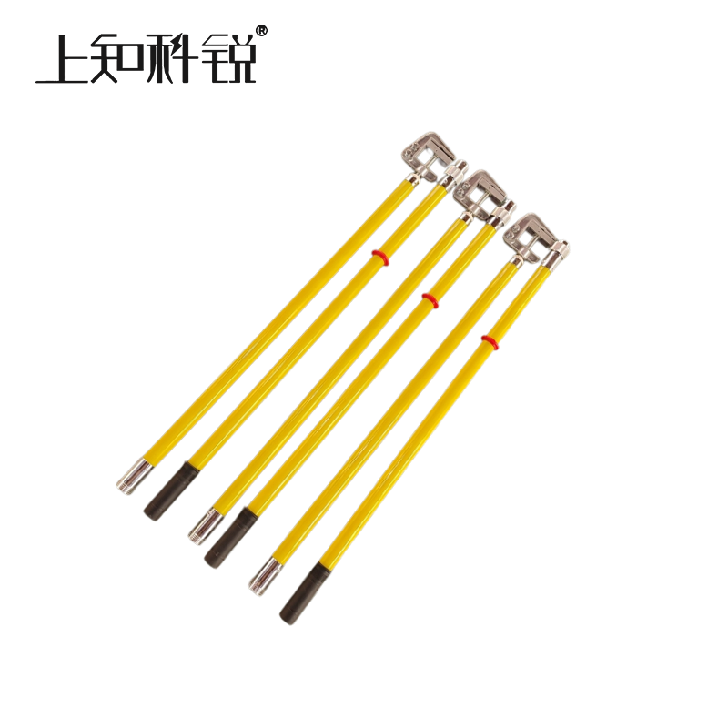 110KV 铝平口螺旋接地棒（2节2米）